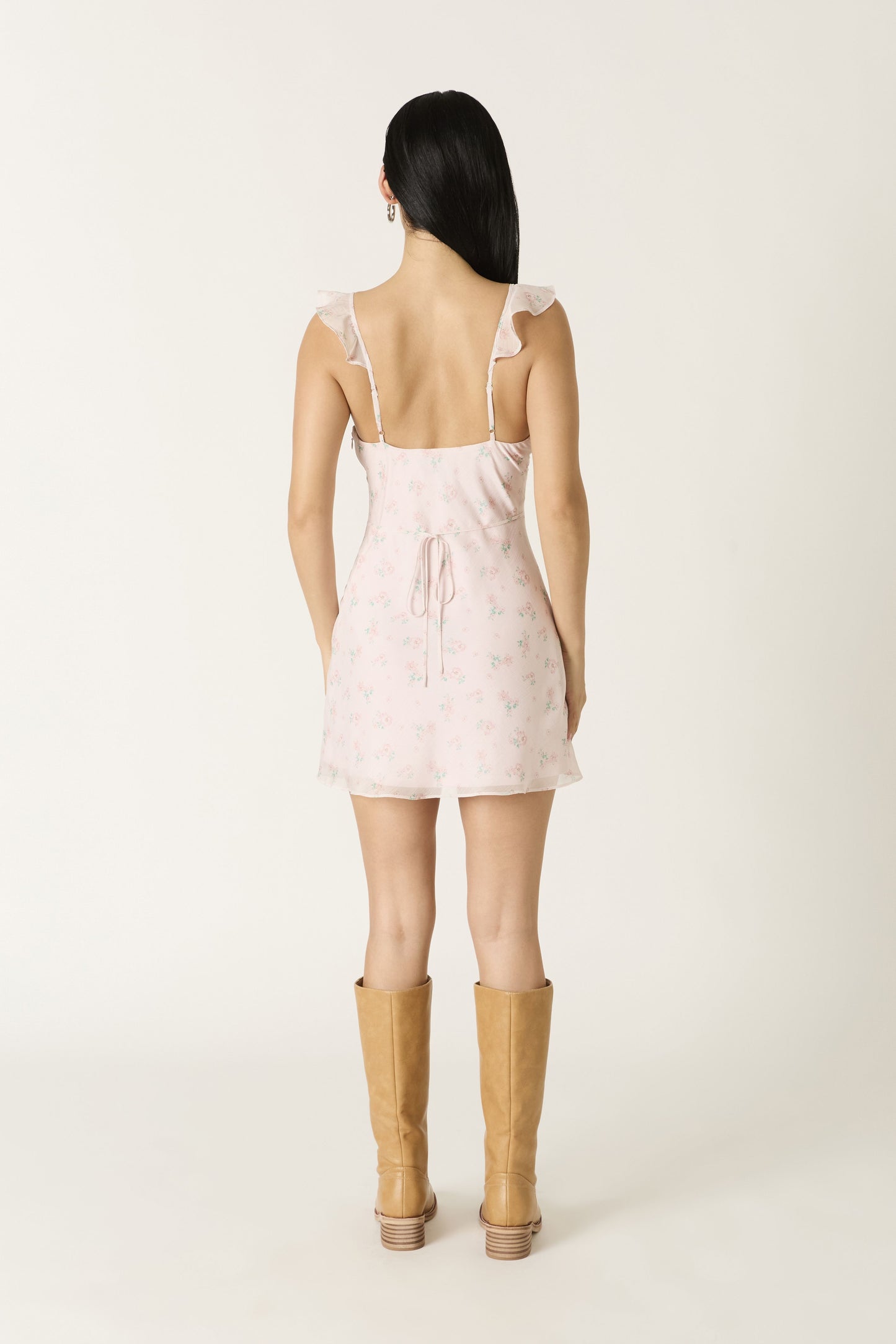 MARREN MINI DRESS - BLUSH