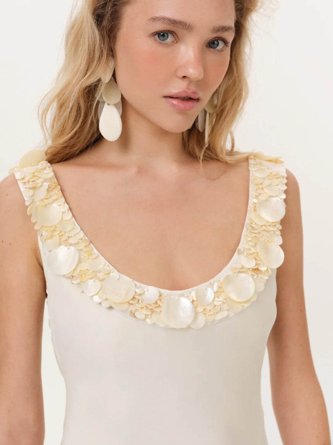 FOR LOVE AND LEMONS SAMI SEASHELL MINI DRESS