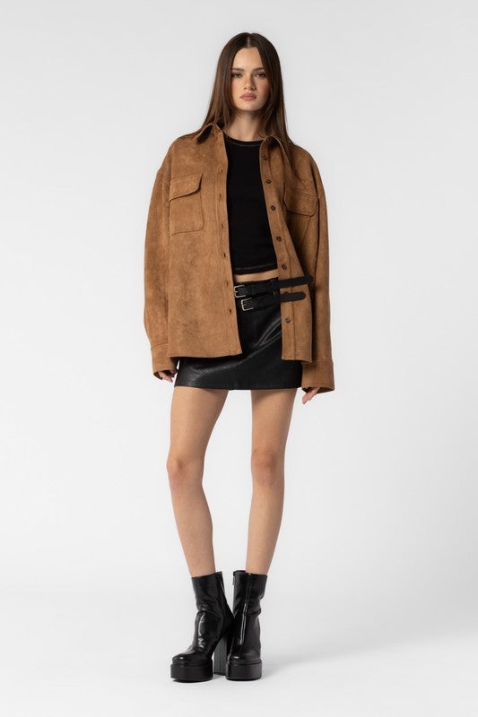 RALPH SUEDE JACKET