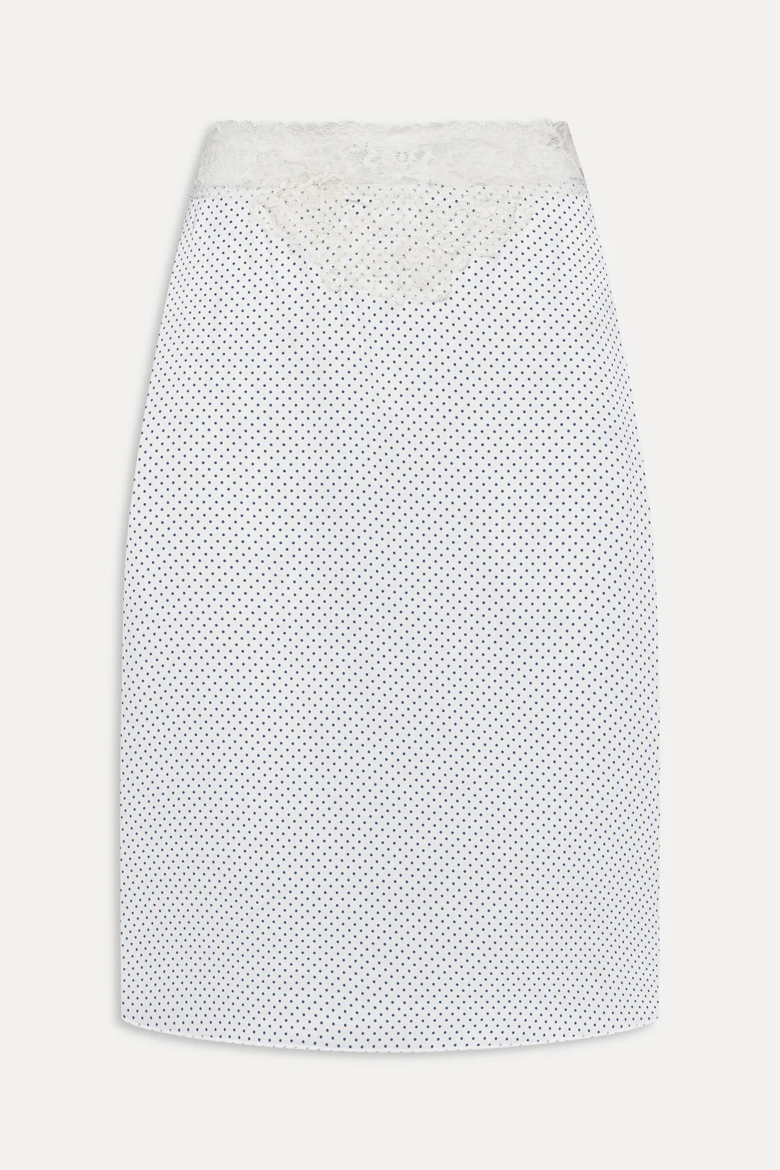 FRANKIES LAURA SILK MIDI SKIRT